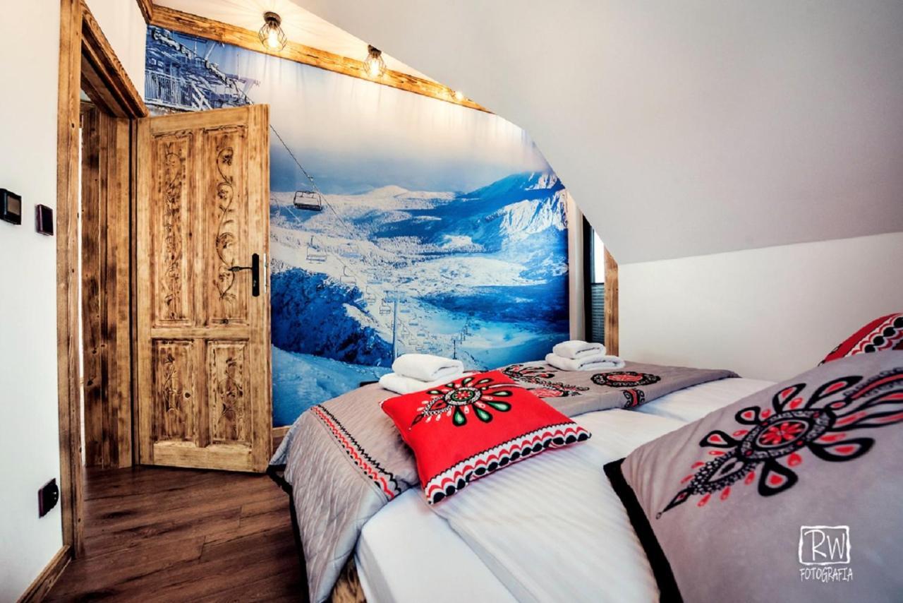 Laura Resort - Luxury Chalets Z Jacuzzi Szaflary Bagian luar foto